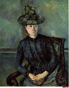 Paul Cezanne Femme au Chapeau Vert Sweden oil painting artist
